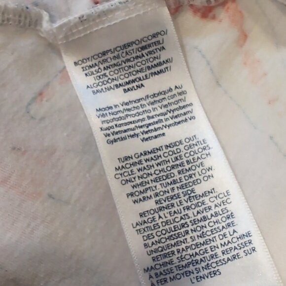 Chaps Sleeveless Beach Dress Midi A-Line Summer Vacation Resortwear Sea Shells - Picture 14 of 14